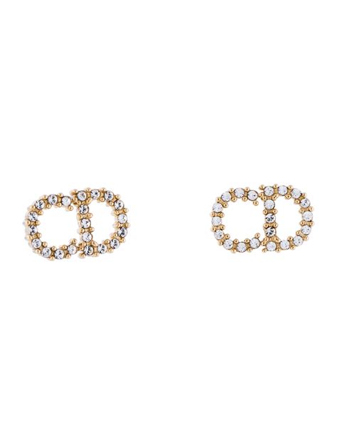 christian dior ohrringe swarovski|Christian Dior earrings.